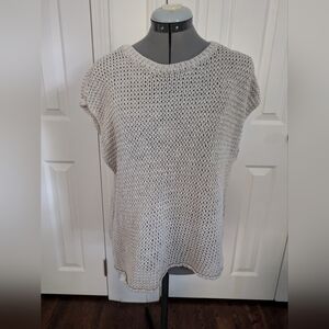 Eileen Fisher chunky knit sleeveless sweater
